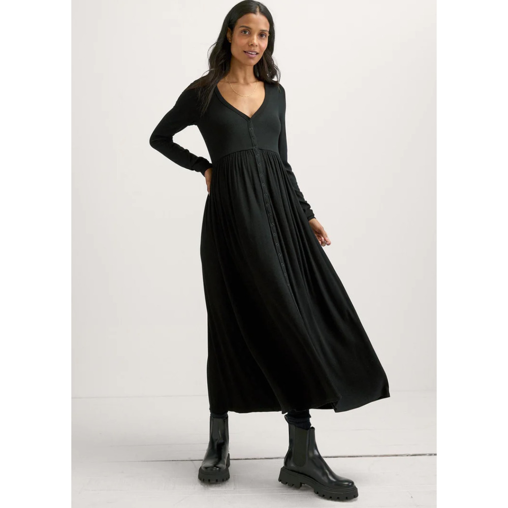 HATCH The Softest Rib Nursing Dress